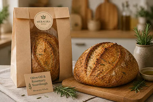 Olive Oil & Rosemary Sourdough