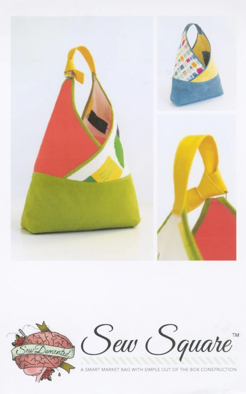 Sew Square Origami Quilt Bag Pattern by Sew Demented #SD54