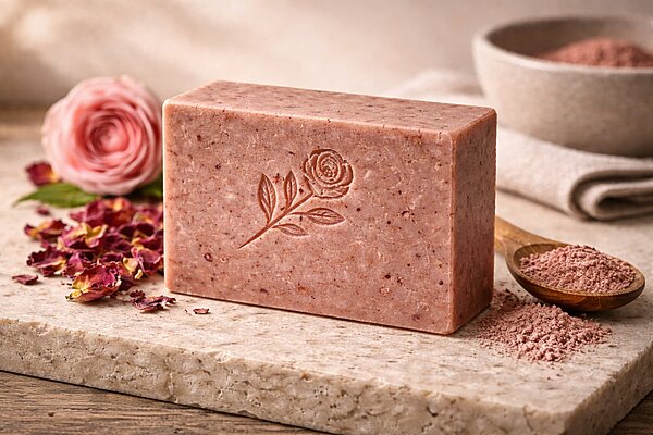 Rose Clay Beauty Bar
