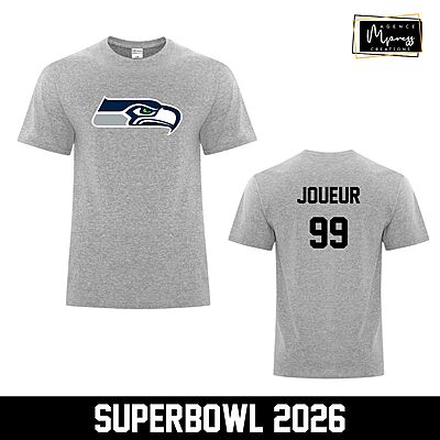 T-Shirt Seahawks (casque)