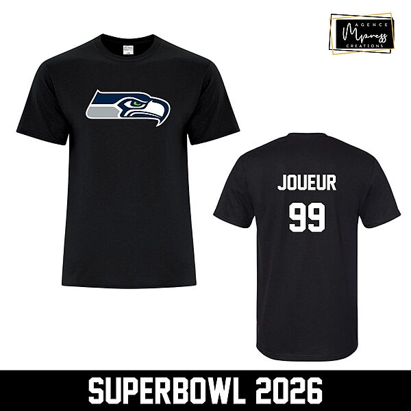 T-Shirt Seahawks (casque)