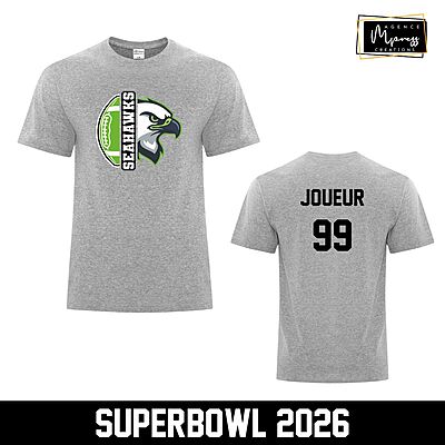 T-Shirt Seahawks (mascotte)