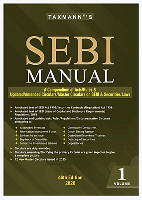 SEBI Manual | Set of 3 Volumes