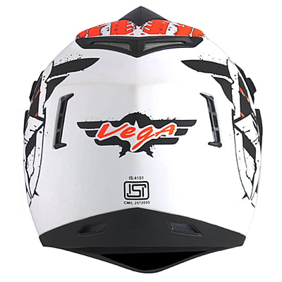 VEGA OFFROAD D/V SECRET DULL WHITE BLACK (M)