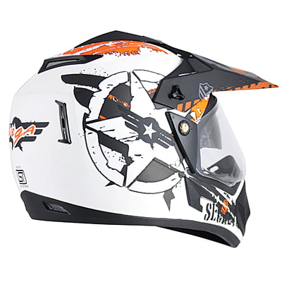 VEGA OFFROAD D/V SECRET DULL WHITE BLACK (M)