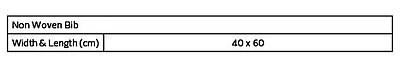 Non Woven Bib