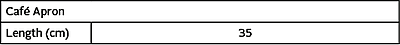 Cafe Apron