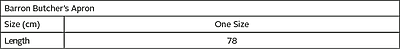 Barron Butcher's Apron