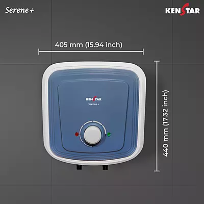 Dimension of Kenstar Serene+ 15L Storage Water Heater-15 Liter Capacity