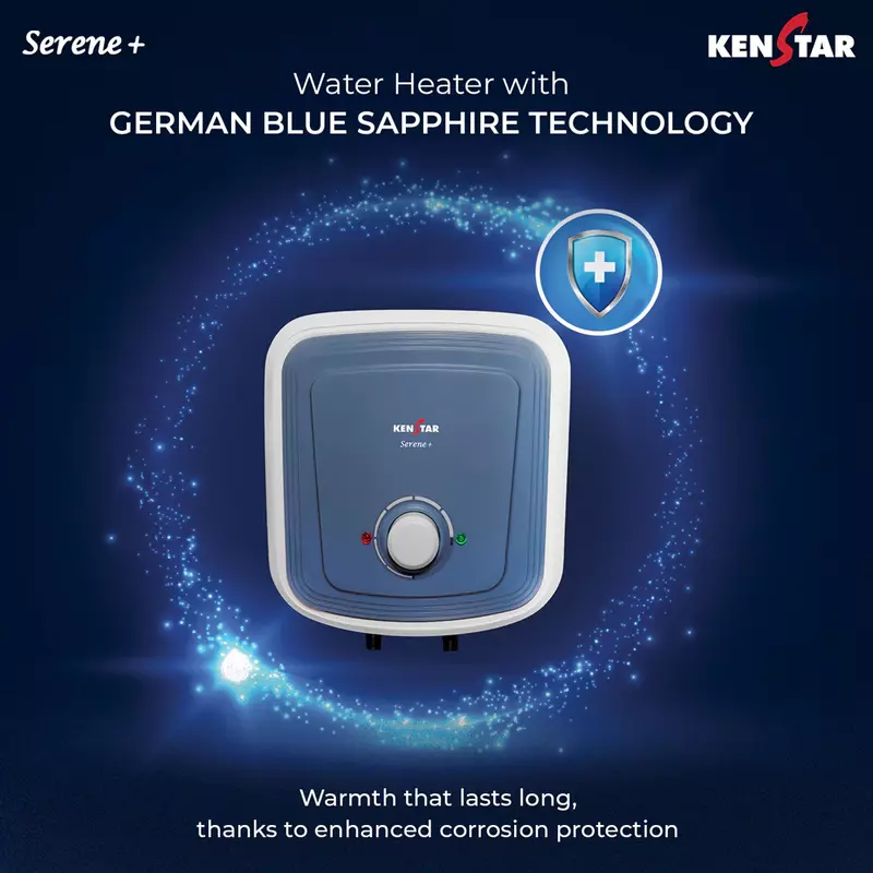 Kenstar Serene+ 15L Storage Water Heater-15 Liter Capacity