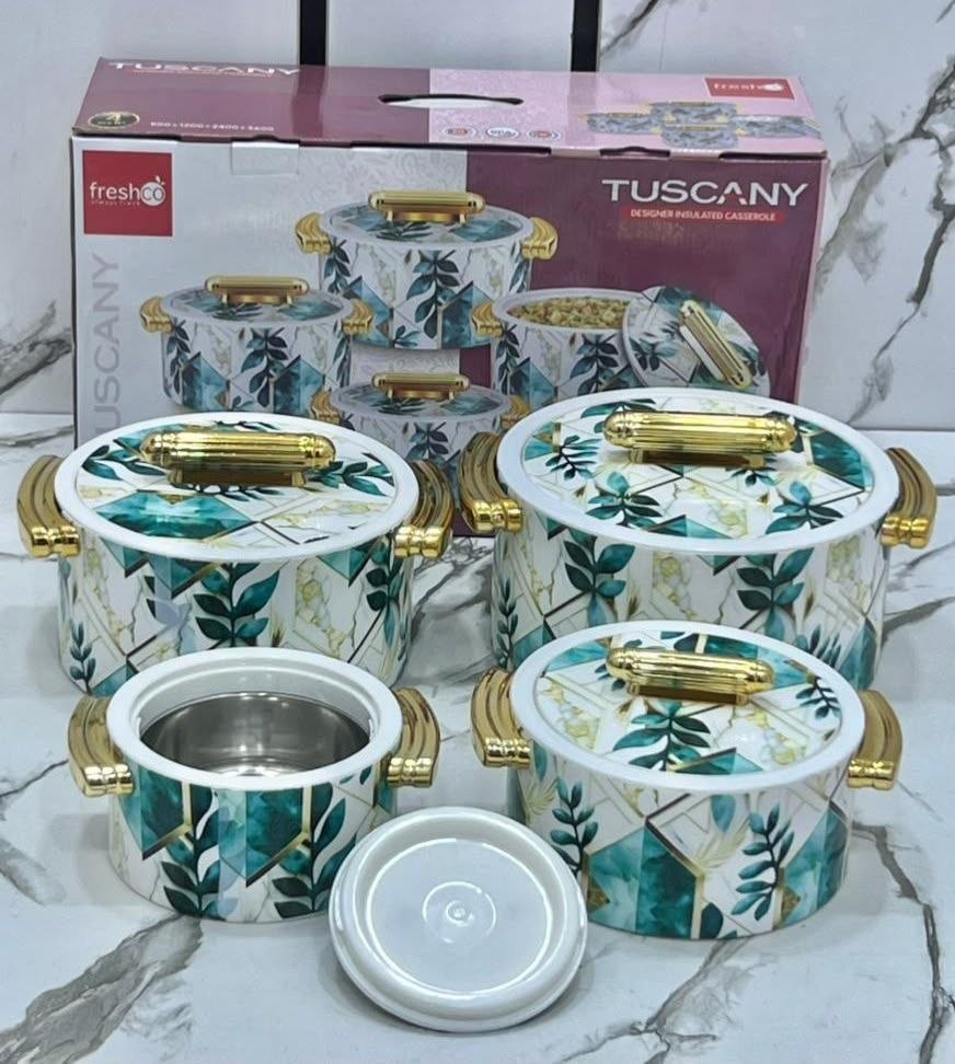 SET OF 4 FOOD WARMERS