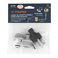 Set de 4 adaptadores para conectores click - SET-4AD / 12730