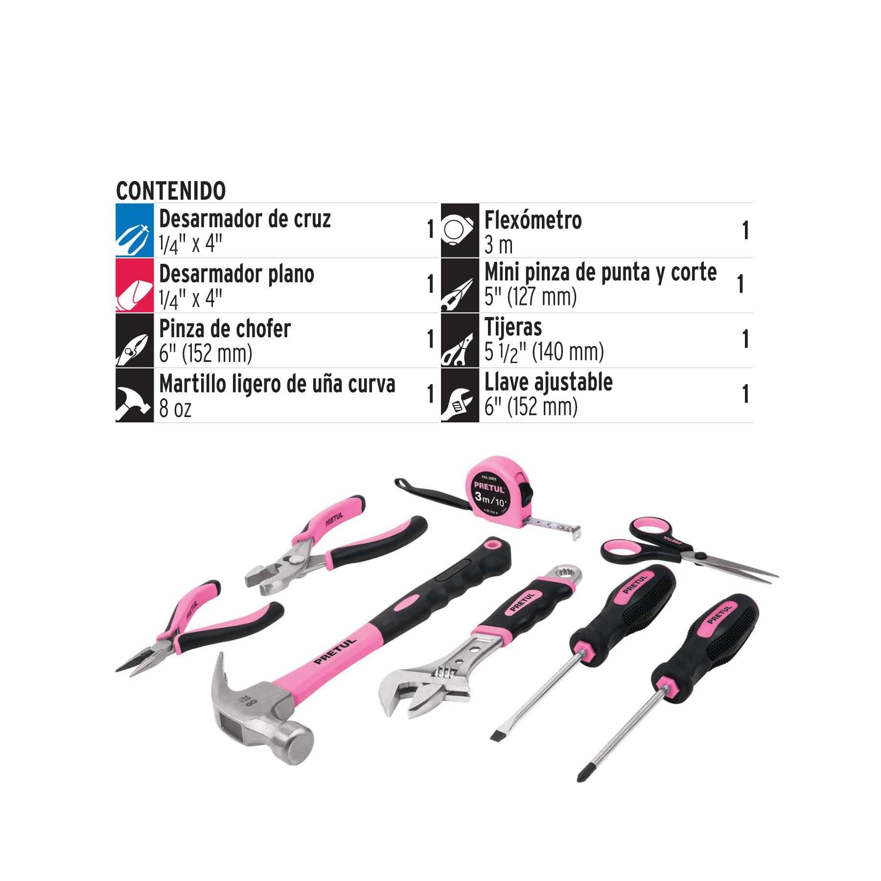 juego-casero-de-herramientas-para-dama-8-piezas-pretul-set-ma8-21251