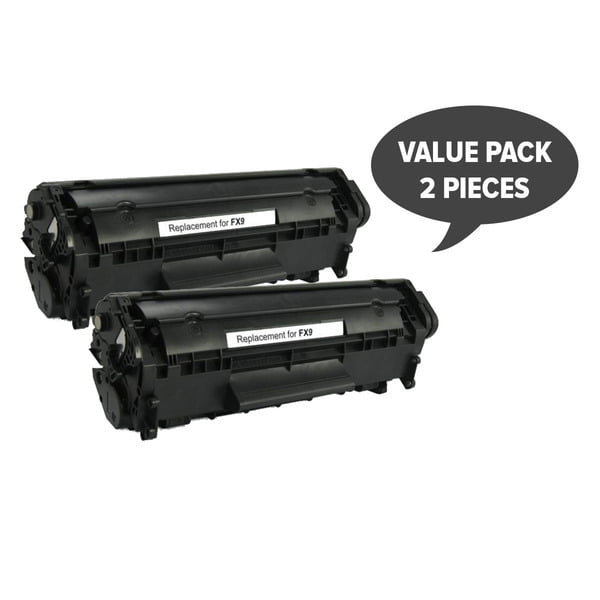 FX-9 Black Premium Generic Canon Toner (Set of 2)