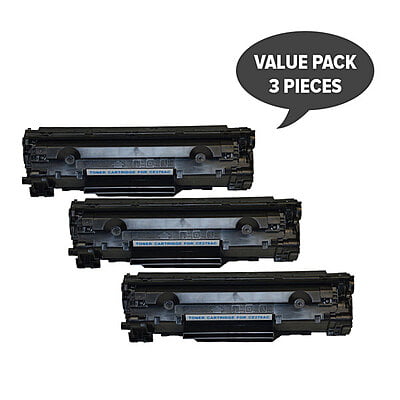 CE278 HP #78A Cart326 Black Generic Toner (Set of 3)