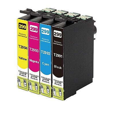29XL Compatible Inkjet Cartridge Set 4 Ink Cartridges {Boxed Set]