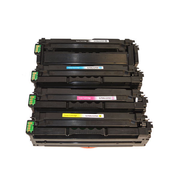 CLT-506L Premium Generic Remanufactured Toner Cartridge Set (Set of 4)