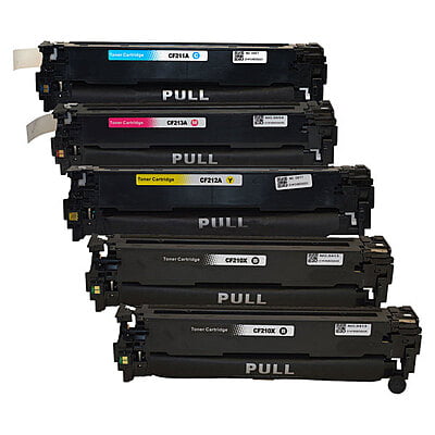 CF210 #131 Series Generic Toner Set PLUS Extra Black