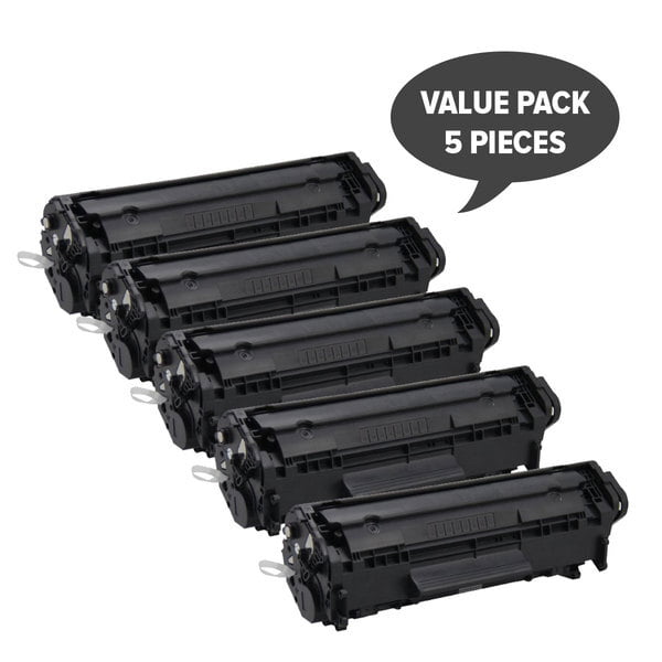 Q2612A #12A Cart-303 Premium Generic Toner (Set of 5)