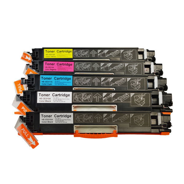 CE310 Series Generic Toner Set PLUS Extra Black