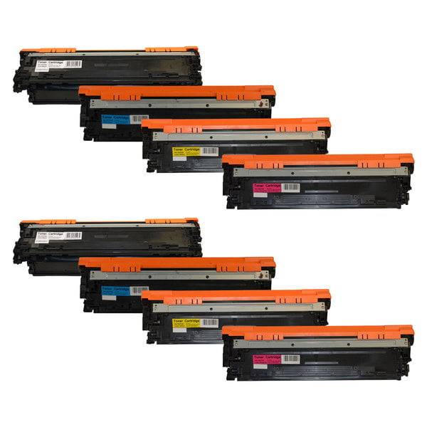 CE270B #650A Series Cart 322 Premium Generic Toner Set x 2
