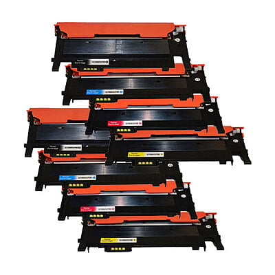 CLT-406 Series Premium Generic Colour Toner Set x 2 (Set of 8)