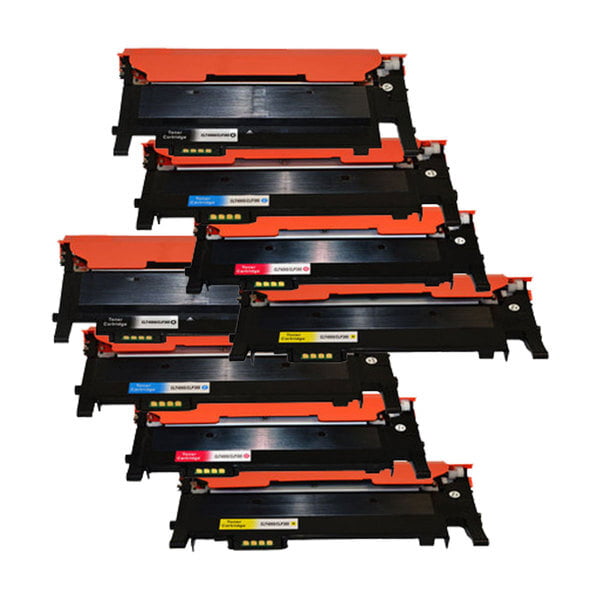 CLT-406 Series Premium Generic Colour Toner Set x 2 (Set of 8)