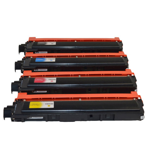 4 Pack Compatible Brother TN-240 Toner Cartridge Set