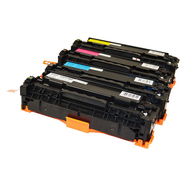 4 Pack Compatible HP CC530A CC531A CC532A CC533A Toner Cartridge Set 304A