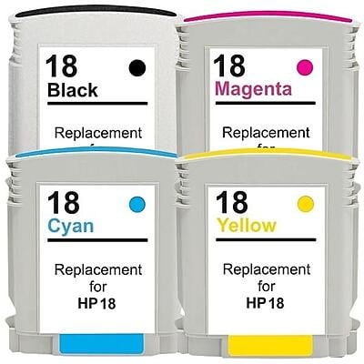 18XL Compatible Inkjet Cartridge Set 4 Cartridges(Set of 4)