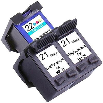 21XL Remanufactured Inkjet Cartridge Set #2 3 Ink Cartridges