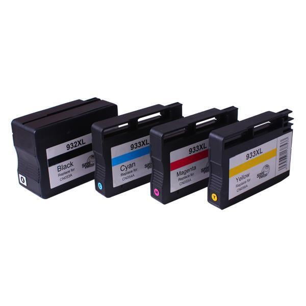 10 Pack Compatible HP 932XL 933XL Ink Cartridge Set (4BK2C2M2Y) CN053AA CN054AA CN055AA CN056AA