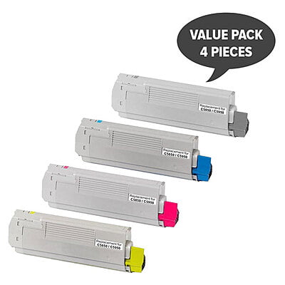 C5850 Series Generic Toner Set (Set of 4)