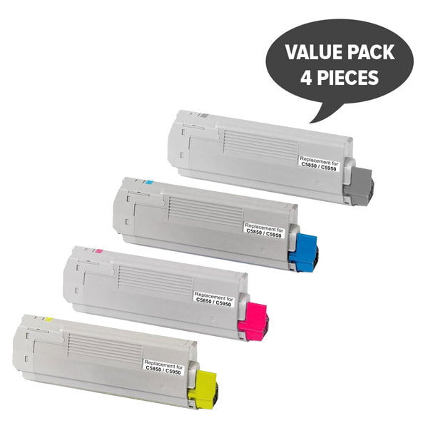 C5850 Series Generic Toner Set (Set of 4)