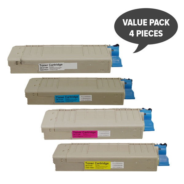 C710 C711 Premium Generic Colour Laser Set (Set of 4)