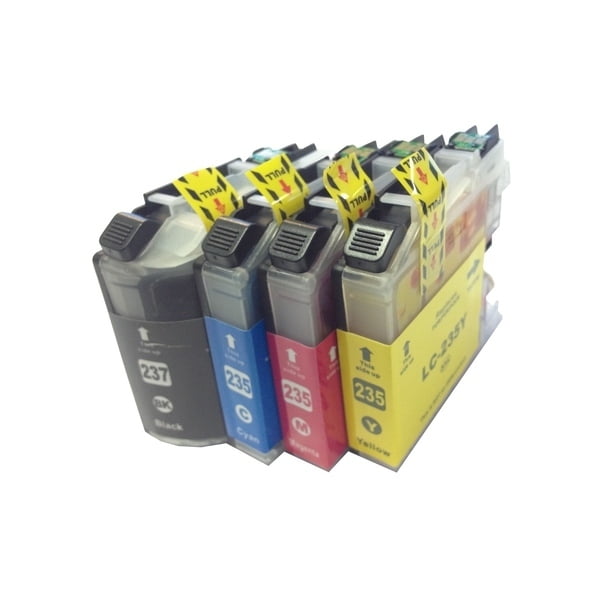 10 Pack Compatible Brother LC-237XL LC-235XL Ink Cartridge Set (4BK2C2M2Y)