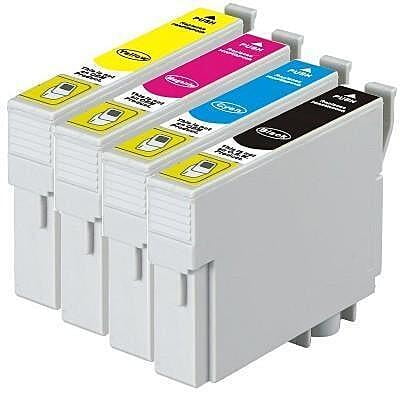 133 Compatible Pigment Series Inkjet Set 4 Cartridges [Boxed Set]