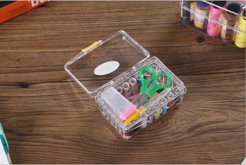 MINI SEWING BOX  SEWING KIT SEWING TOOLS