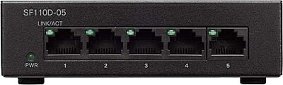 SF110D-05-UK 110 Series Unmanaged Switches SF110D-05-UK 110 Series Unmanaged Switches
