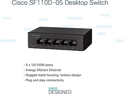 SF110D-05-UK 110 Series Unmanaged Switches SF110D-05-UK 110 Series Unmanaged Switches