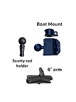 Summit Fishing Transducer Pole Boat Mount