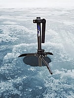 Summit Fishing LVS34 OR 62 Carbon Fiber Transducer Ice Pole Summit Fishing LVS34 OR 62 Carbon Fiber Transducer Ice Pole