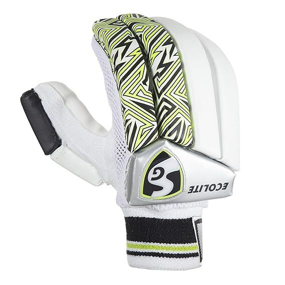 SG Ecolite RH Cricket Batting Gloves - Junior