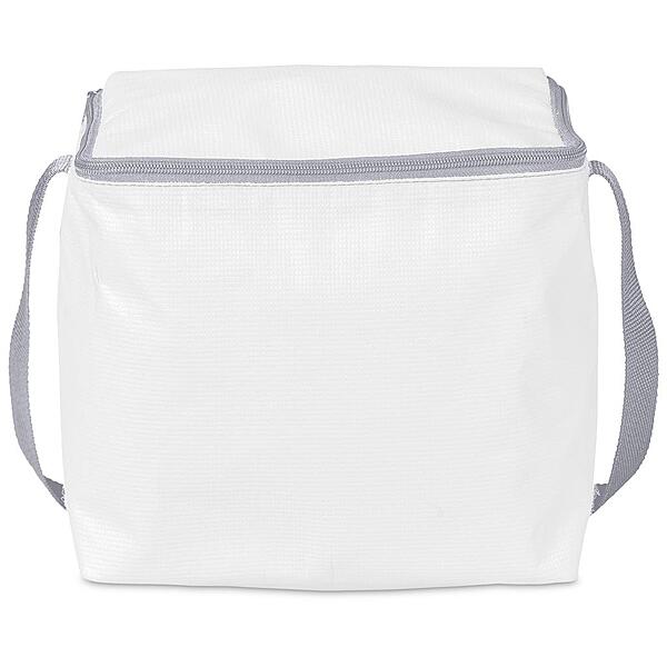 Pre-Production Sample Hoppla Quebec Recycled PET Stitch-Bond 12 Can Cooler