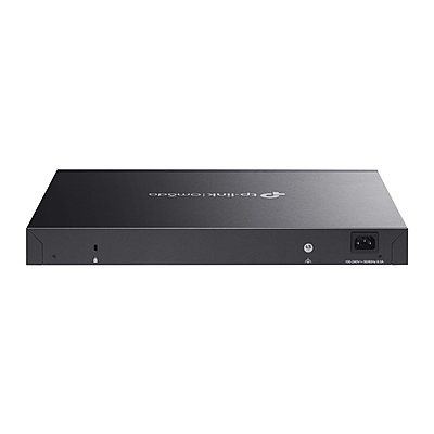 Omada 24-Port Gigabit Stackable Lite L3 Managed PoE++ Switch with 4× 10G Slots Omada 24-Port Gigabit Stackable Lite L3 Managed PoE++ Switch with 4× 10G Slots