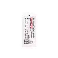 Sol-Guard® Safety Needle with Shield, Luer Lock, Sterile, 100/Box