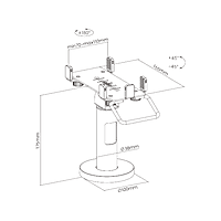 SKILLTECH SH-005PS Credit Card Terminal Stand