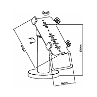 SKILLTECH SH-005PS Credit Card Terminal Stand