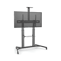 Large Screen Trolley TV Stand Up to 100" MODEL SH-666TB | SKILLTECH