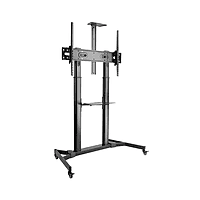 Large Screen Trolley TV Stand Up to 100" MODEL SH-666TB | SKILLTECH